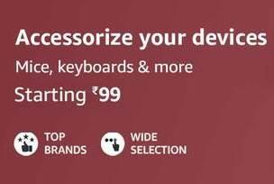 Computer Accessories and Peripherals Starting from Rs 99/-