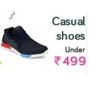 Get Casual Shoes Under Rs.499 at Rs 499 