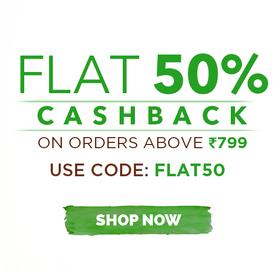 Mamaearth made in india Festival - Flat 50% Cashback on orders above Rs 799/-