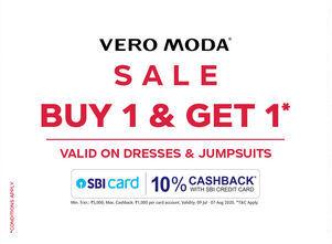 Vero Moda Buy 1 Get 1 on Dresses and JumpSuits